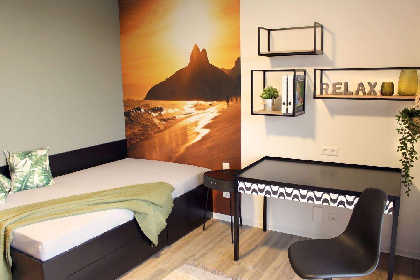 Möblierte Komfort-Apartments mit Balkon - Nur für 1 Person! - Foto 1