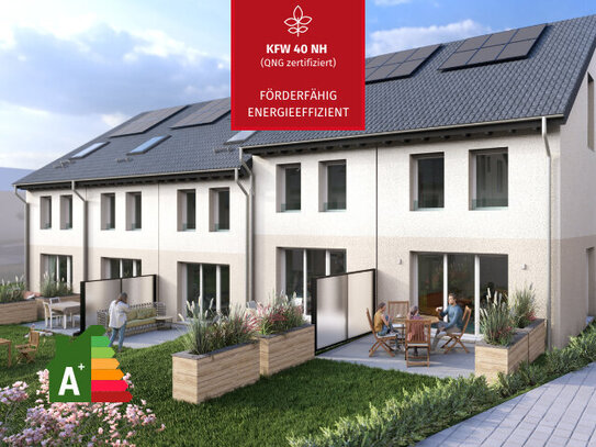 KfW-40-NH | Nachhaltiges Wohnen in Herzogenaurach-Haundorf: Energiesparendes Mittelhaus