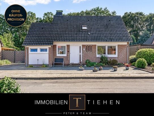 Kompakte Gemütlichkeit: Einfamilienhaus mit modernisiertem Bad und Südgarten in Twist-Siedlung!