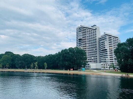 Die Lage macht den Unterschied: Möbliertes Appartement mit See-blick & TG-Stellplatz