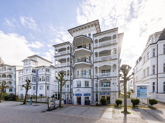 Eigentumswohnung mit zwei Balkonen am Ostseestrand in Binz