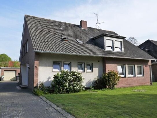 Renovierte Erdgeschosswohnung mit Garage und Terrasse in Papenburg-Untenende, www.deWeerdt.de