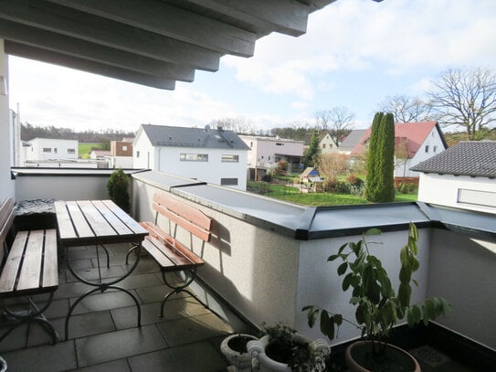 Ideal für A8-Pendler! Neuwertig, A+ Energieklasse, Dachterrasse in ruhiger Lage!