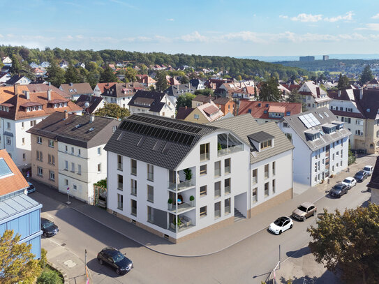 Exklusive Neubau-Dachgeschosswohnung mit atemberaubendem Ausblick – im Herzen von Stuttgart-Degerloch