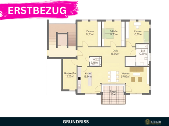 Altersgerechte, barrierefreie Wohnung für modernes & exklusives Wohnen im Alter! ERSTBEZUG