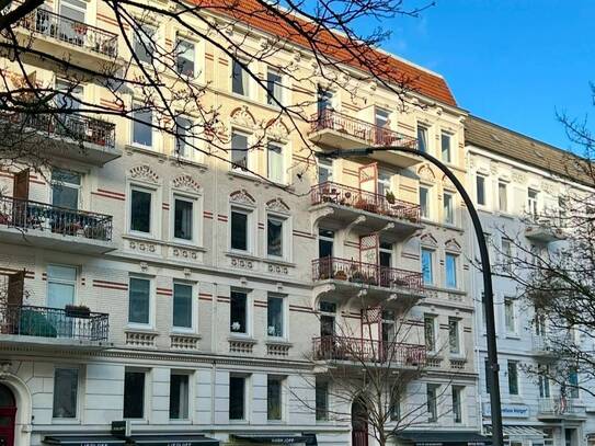 Vermietete Altbauwohnung im Herzen von Eppendorf