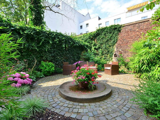 1,5-Zimmer Apartment mit Gartenterrasse in schöner, ruhiger Lage Deutz