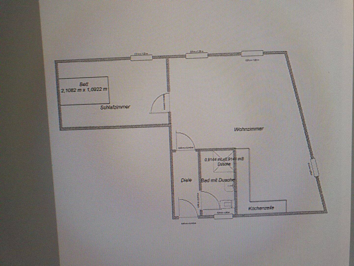 2-Zimmer-Wohnung in Stuttgart-Ost nur für Einzelperson geeignet