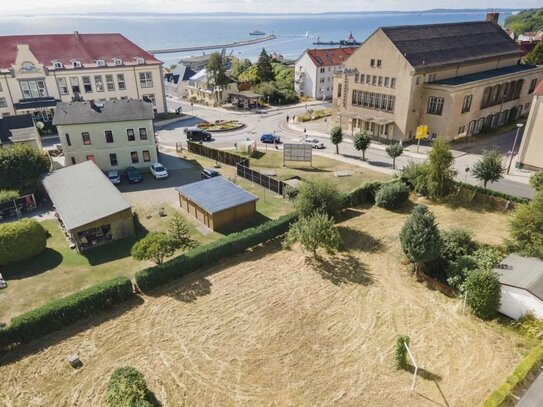 Grundstück in TOP Innenstadt-Lage von Sassnitz mit freiem Ostseeblick