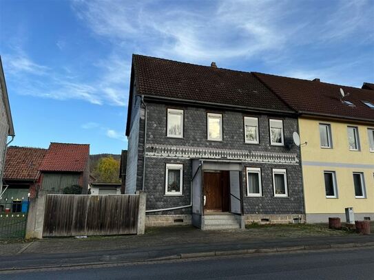 *Einfamilienhaus mit Garten und Garage in Scharzfeld*