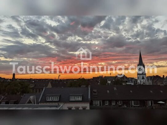 [TAUSCHWOHNUNG] Tolle 1,5 Zimmer über den Dächern in Ehrenfeld