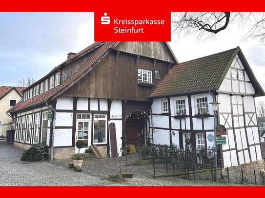 Renditestarkes, historisches Fachwerk im Herzen von Tecklenburg!