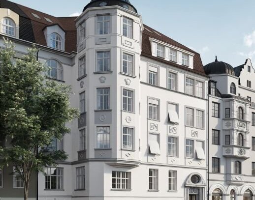 Stadtpalais Widenmayer - 3-Zimmer-Wohnung mit Loggia am Eisbach