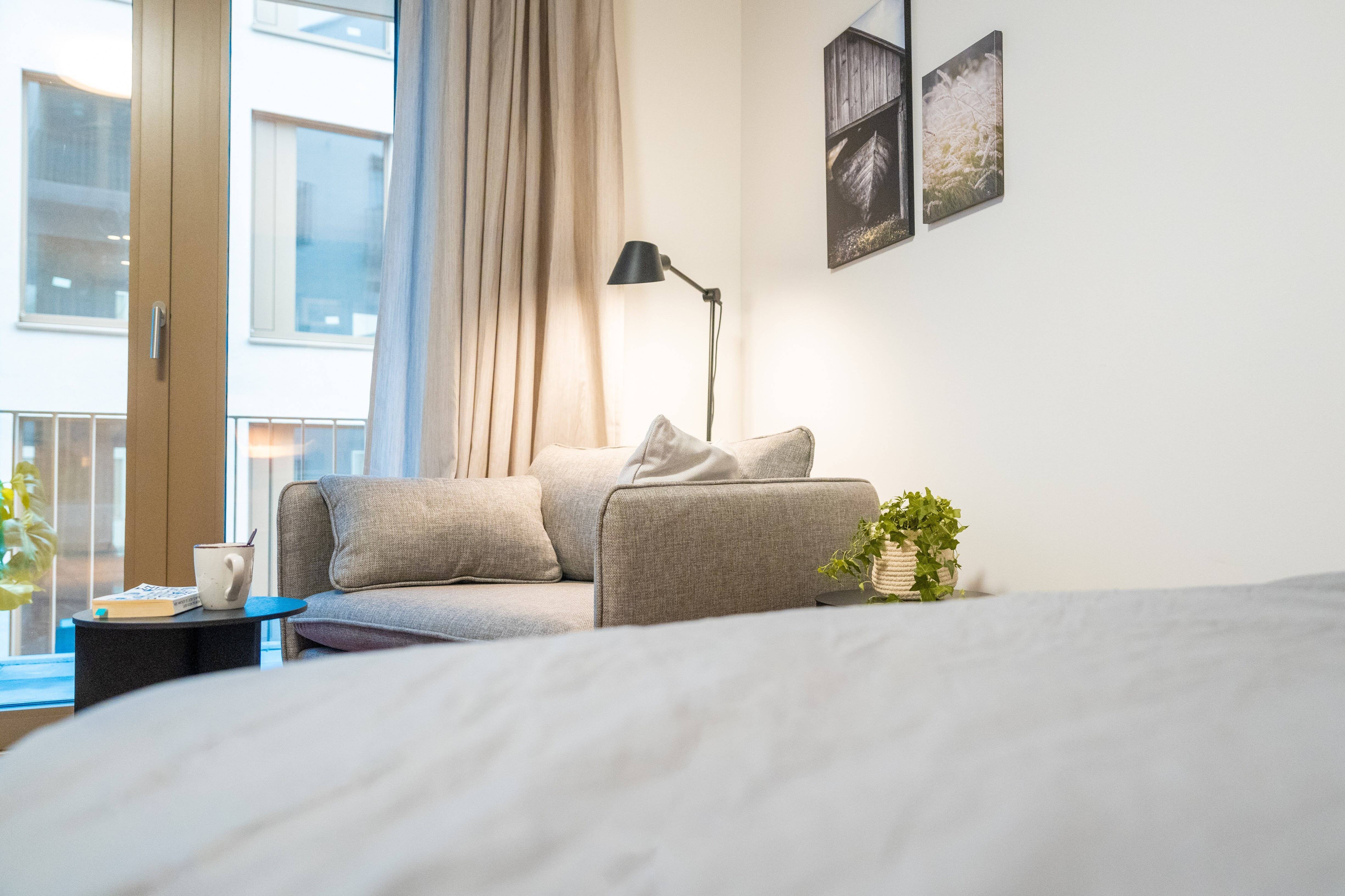Topmodernes und vollmöbliertes Studioapartment im Neubau-Erstbezug