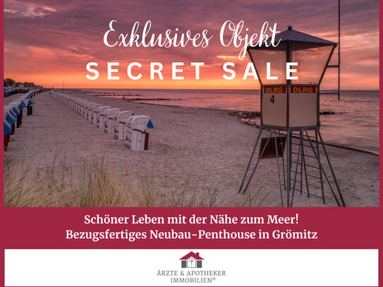 Schöner Leben mit der Nähe zum Meer! Bezugsfertiges Neubau-Penthouse in Grömitz