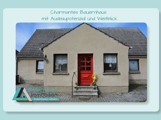 Uckermark - Charmantes Bauernhaus mit Ausbaupotenzial und Weitblick!