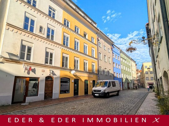 Wasserburg-Altstadt: Elegante, stilvolle, großzügige 2-Zimmer-Wohnung in saniertem Altstadthaus!