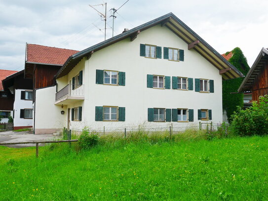 Bauernhaus in ruhiger Lage südlich von Marktoberdorf in Richtung Füssen im schönen Ostallgäu/Weilerrand