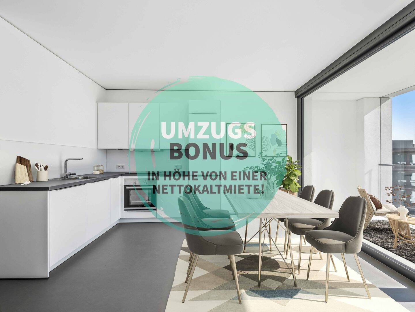 Live Elevated - Charmantes 3-Zimmer-Apartment mit Loggia im exklusiven Colonnades - Photo 1