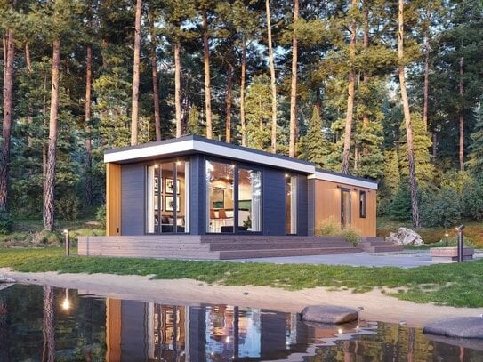 Minihaus KfW 40 förderfähig- zum Dauerwohnen in Schwanebeck bei Nauen!