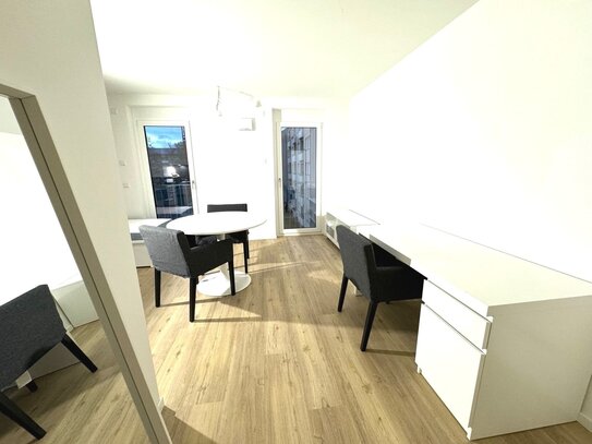 ***Neubau/Teilmöbliert*** Modernes 1-Zimmer-Apartment in zentraler Lage