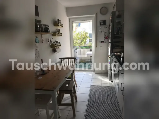 [TAUSCHWOHNUNG] Helle 3-Zimmer-Wohnung im Vauban gegen 4-Zimmer im Vauban