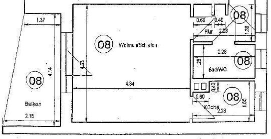 Risiko streuen: passives Einkommen aus 5 ETW im Zentrum von Erfurt, provisionsfrei