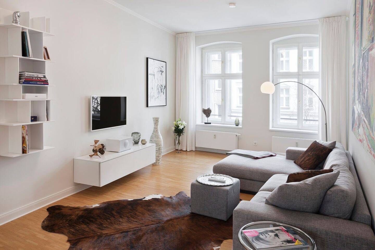 großzügige 2-Zimmer-Wohnung (65qm) der stadtteil Mitte! - Foto 1