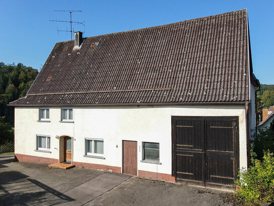 Wohnen und Leben in ländlicher Idylle ... großes Bauernhaus zum Herrichten