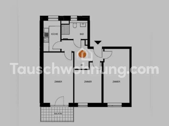 [TAUSCHWOHNUNG] Saga Neubau 3 Zimmer Wohnung zum Tausch