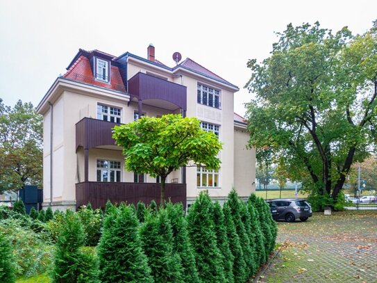 Penthouse mit charmanter Ausstattung im Stadtteil Stötteritz. Vis-á-vis zum Völkerschlachtdenkmal.