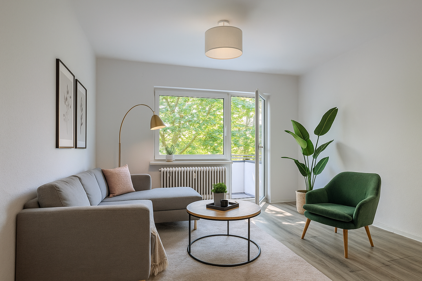 Attraktive Familienwohnung mit Sonnenbalkon. Frei 2026.