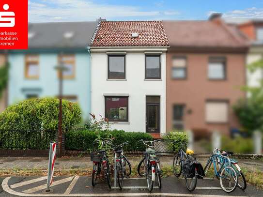 Bremen-Hastedt: Reihenhaus mit Modernisierungsbedarf in ruhiger Lage mit Garten