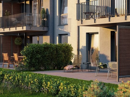 NEUBAU JOLIE: 3 Zimmer-Wohnung mit Garten und Terrasse