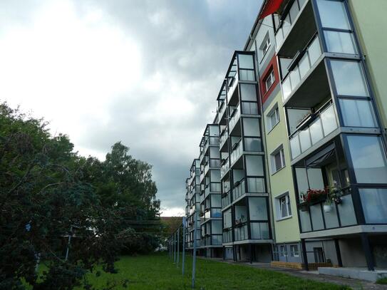 Sonnige 4-Raum-Wohnung mit Balkon in Bad Düben!