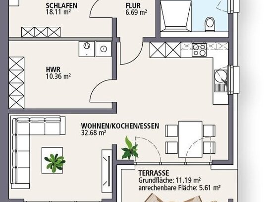 Hochwertige Ausstattung und ernergiesparende Technik - Neubau einer barriefreien Bungalow-Anlage