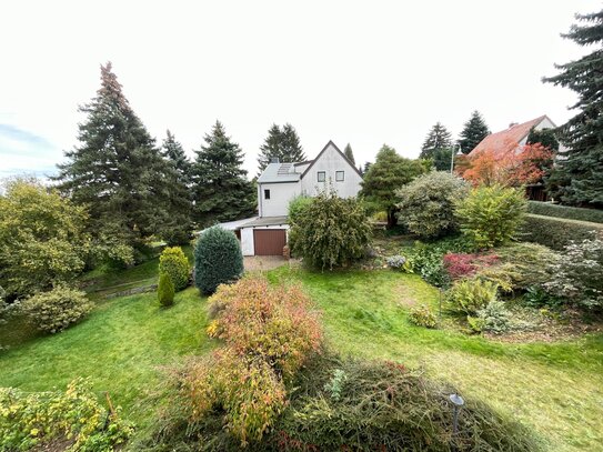 Doppelhaushälfte mit großem Grundstück in ruhiger Lage in Meißen