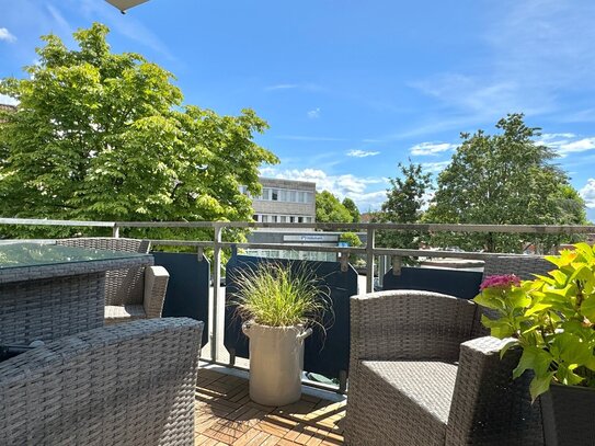 Den Sommer genießen - moderne ETW mit Balkon im Ortszentrum