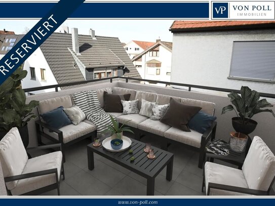 Gemütliche 5,5-Zimmer Wohnung mit Balkon und Terrasse - zentrumsnah in Leonberg!