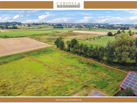 Großzügiges, unbebautes Grundstück mit Blick ins Grüne. Bauvorbescheid vorhanden!