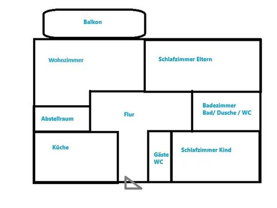 3,5 Zimmer Wohnung zu vermieten