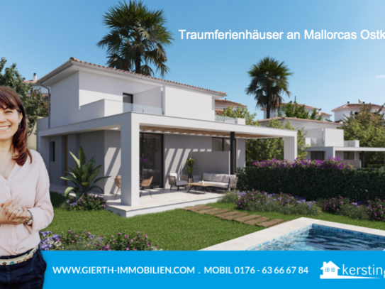 Wunderschöne Neubau Ferienhäuser an Mallorcas Ostküste in Cala Romantica