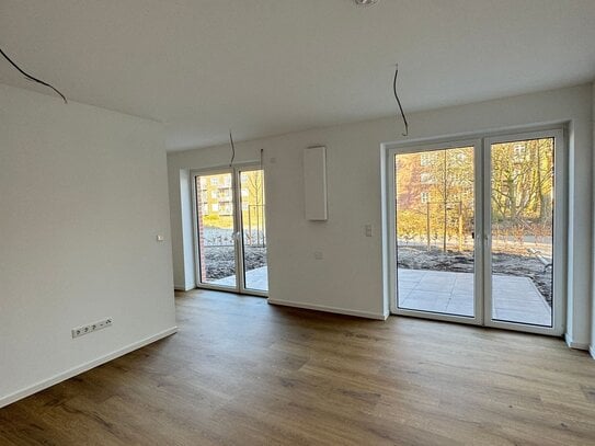 1,5-Zimmer-Wohnung mit großzügiger Terrasse und Blick ins Grüne auf dem Kasernengelände Donnerschwee