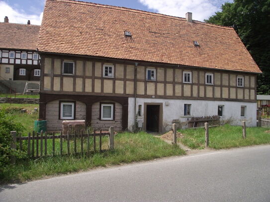 Denkmalgeschütztes Haus in der Oberlausitz