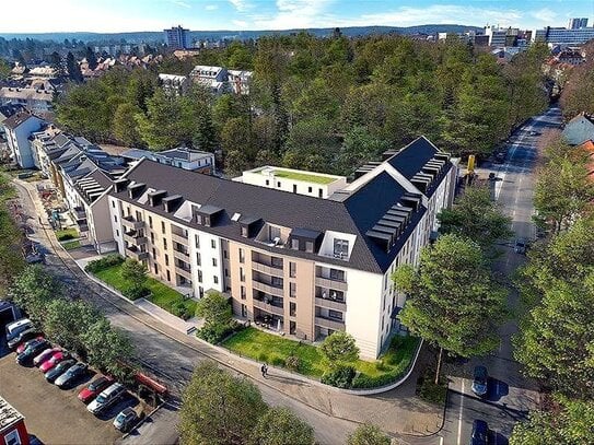 Niemanden über sich, 20 m² große Dachterrasse, TG und Lift - EBK inklusive