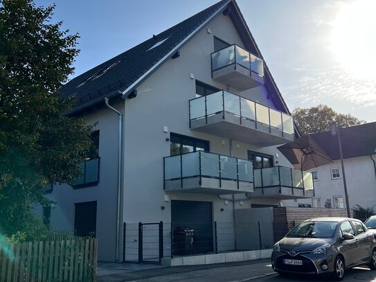 Neubau - Individuelles Wohnen am Roßbach - großzügige 3-4 Zimmer Wohnung