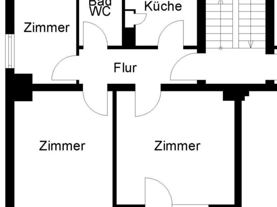 3 Zimmer Wohnung ab 01.12.2024 mit Wohnberechtigungsschein