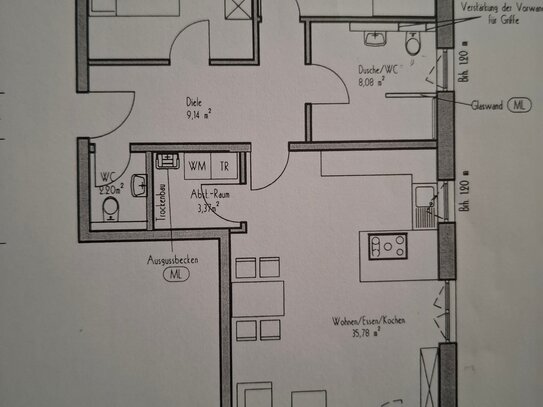 Neubauwohnung, Erstbezug zum 1.3.25