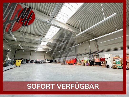 SCHNELL VERFÜGBAR - Lager-/Produktion (1.200 m²) & Büro-/Sozial (200 m²)