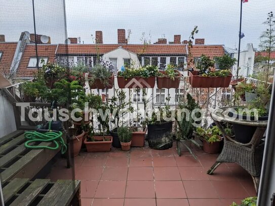 [TAUSCHWOHNUNG] Suche Hamburg biete Berlin 2 Zimmer DG Wohnung m Terrasse